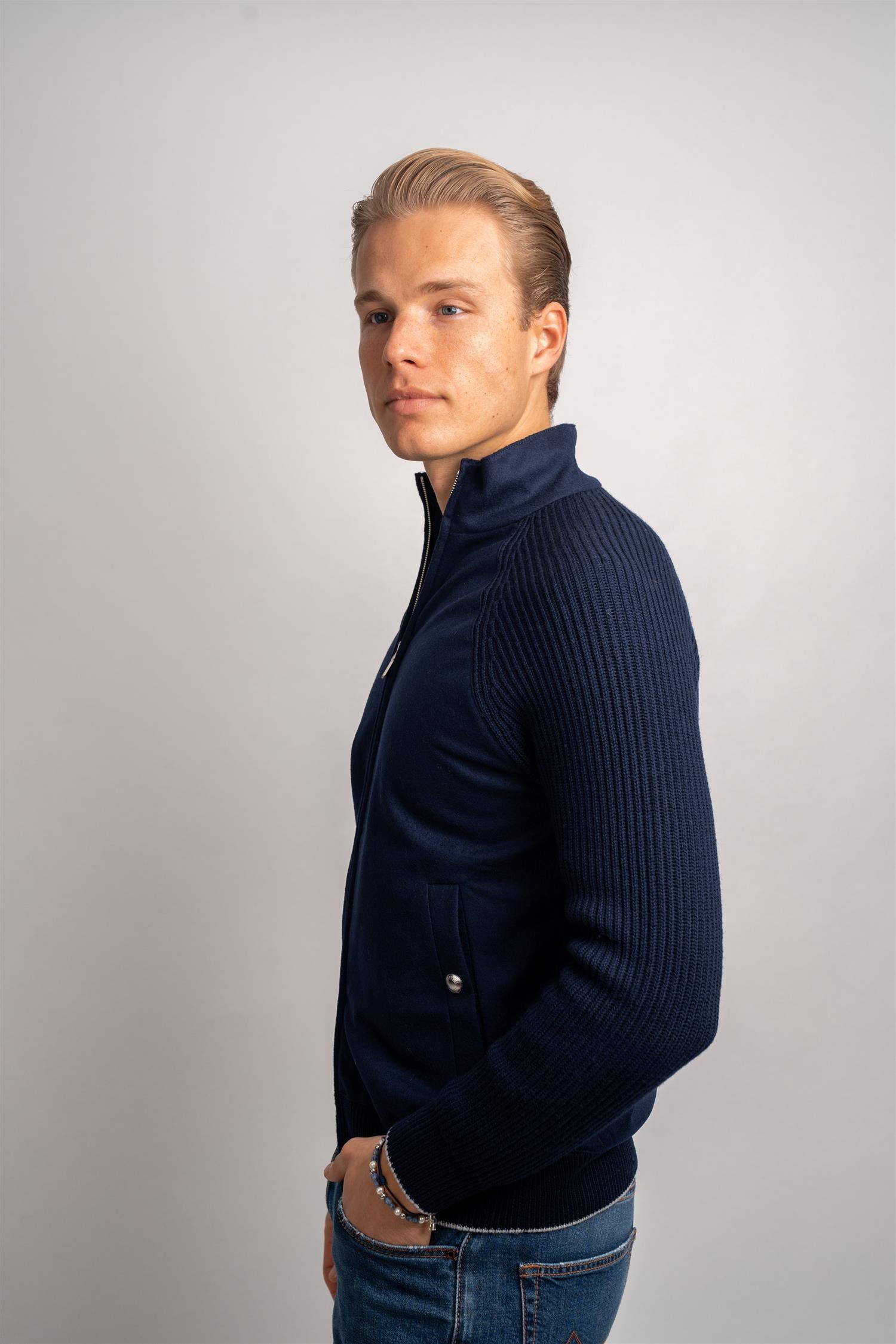 Full Zip Jacket - Blue