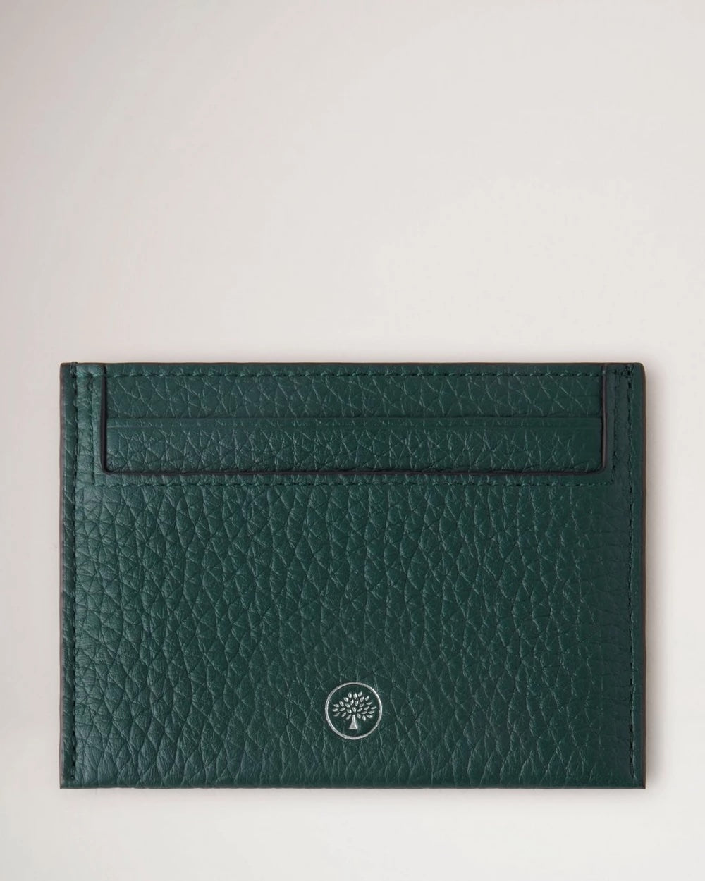 Credit Card Slip Mulberry Green Heavy Grain