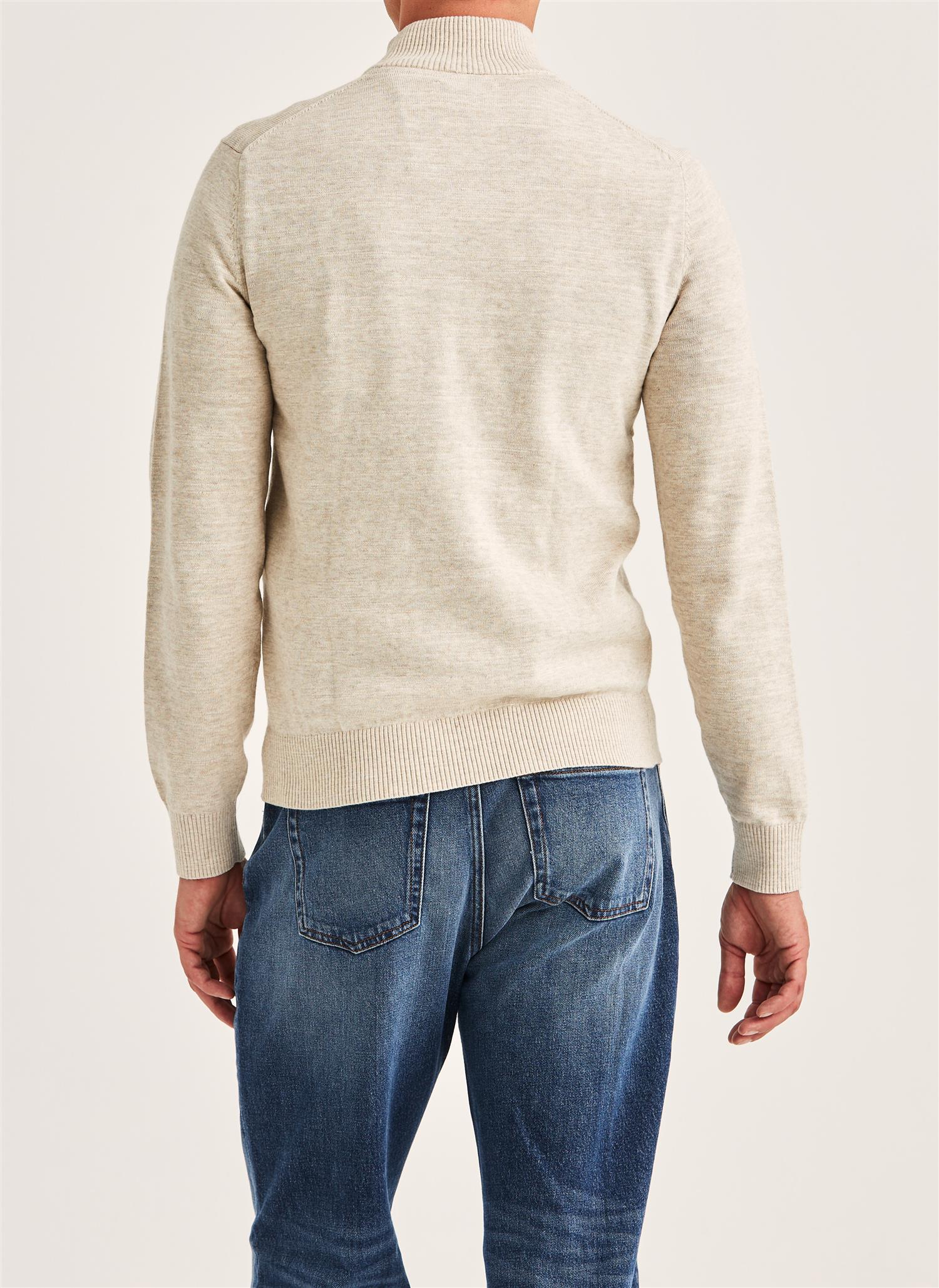 Randall Half Zip - Khaki