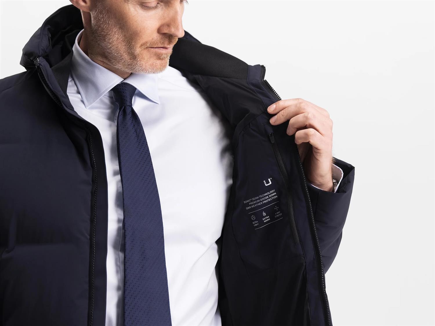 Bolt Down Jacket - Navy