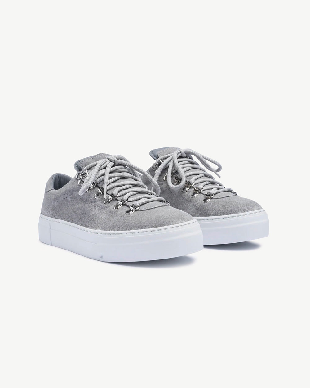 W Marsotica Low Platform Grey Suede
