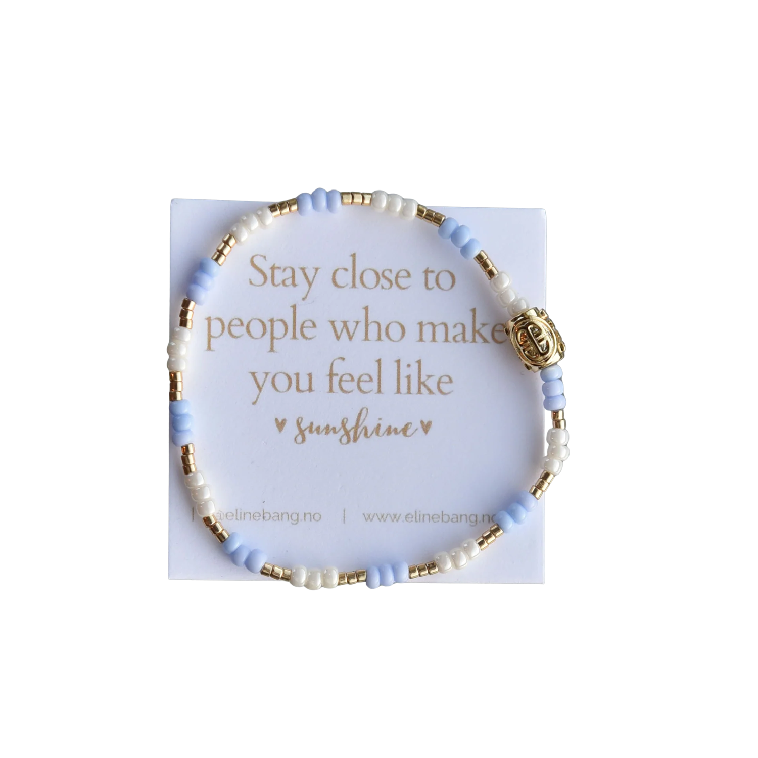 Kaviya lyseblå Armbånd