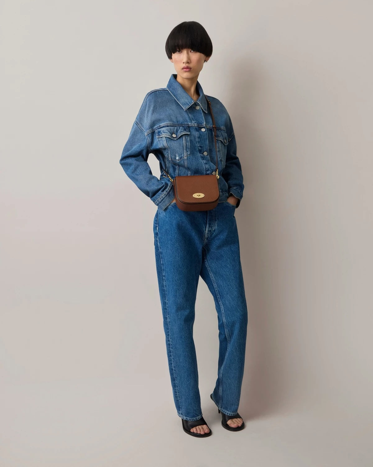 Small Darley Satchel Oak SCG