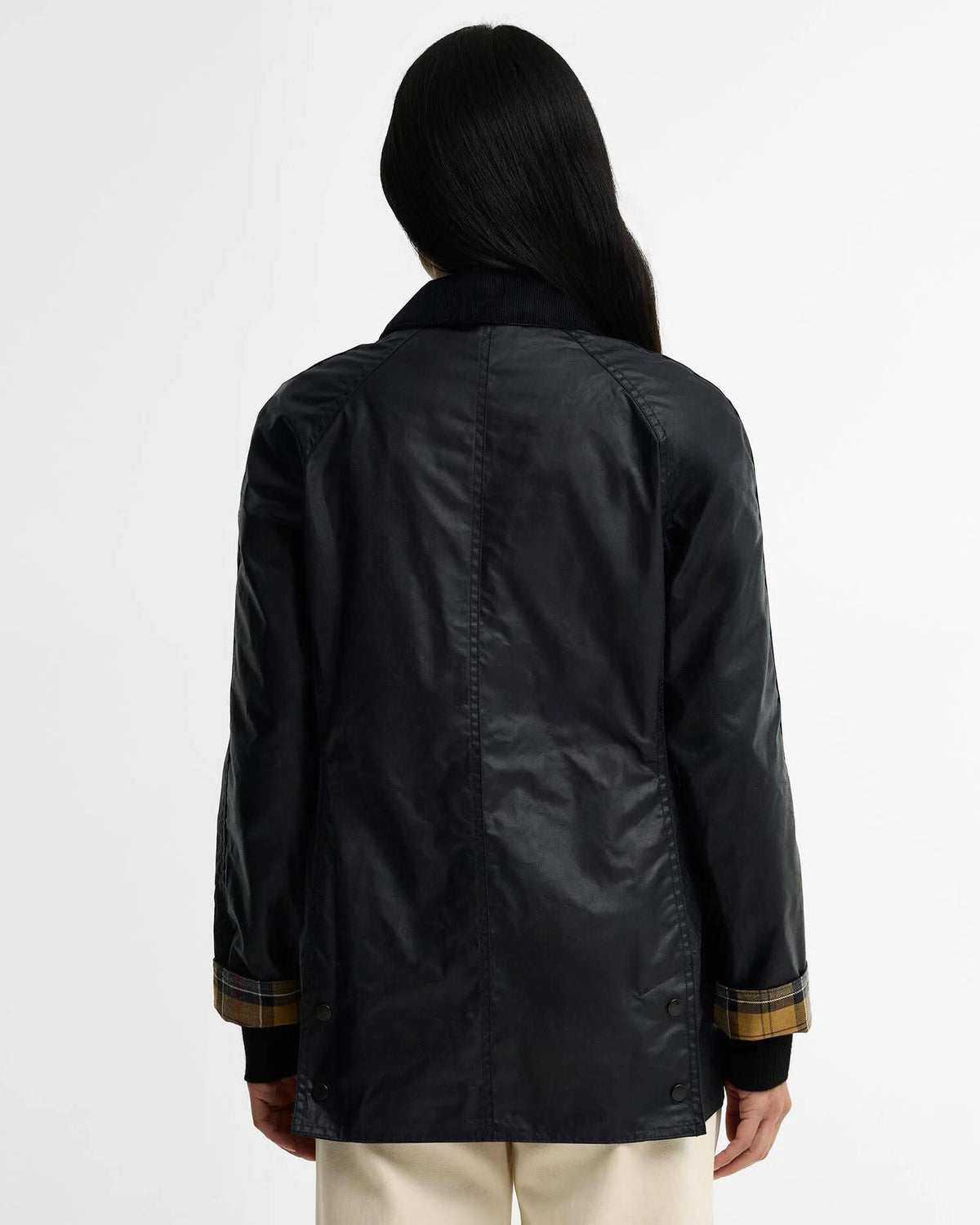 Beadnell Waxed Jacket Navy
