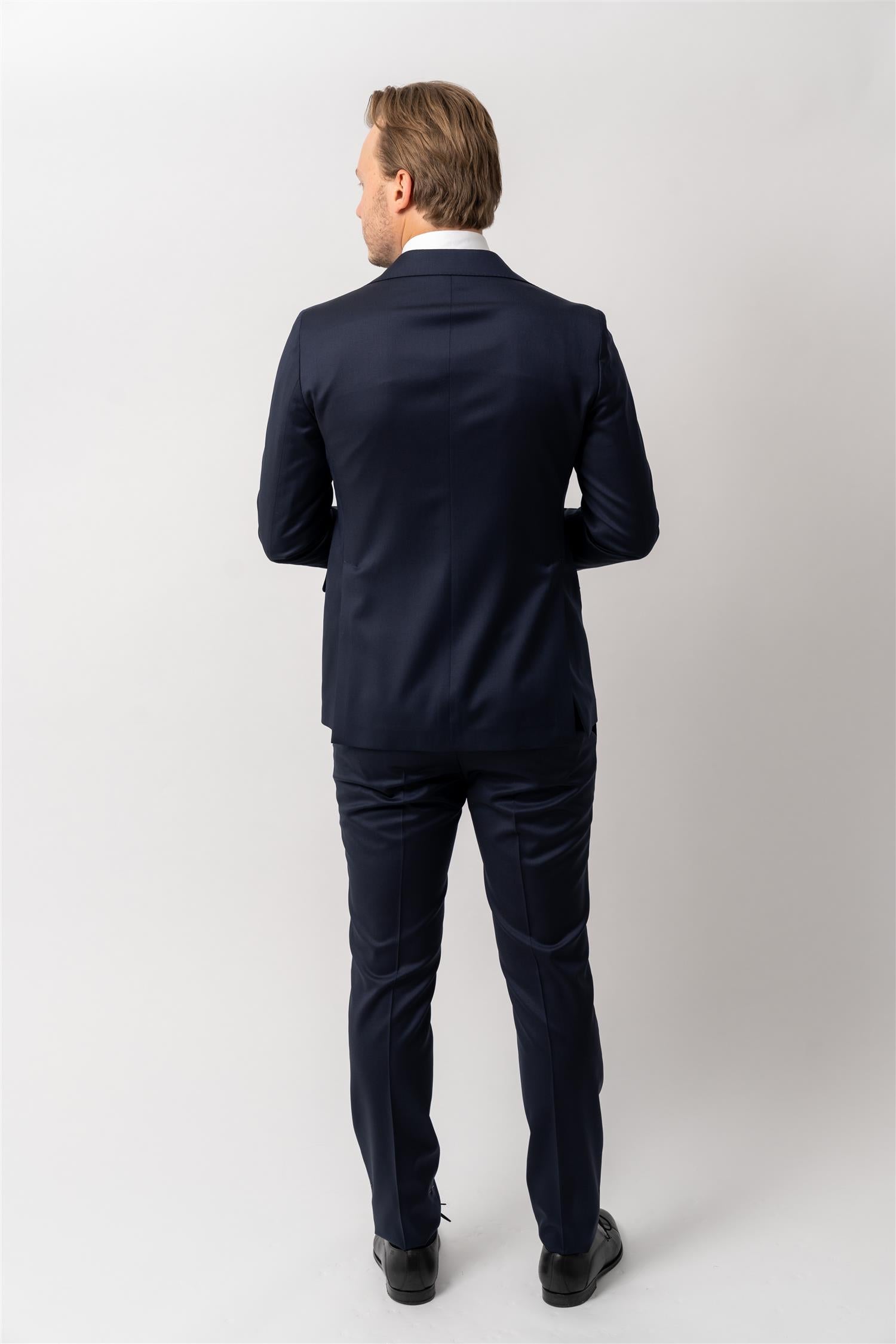 Vesuvio Blå suit jakke