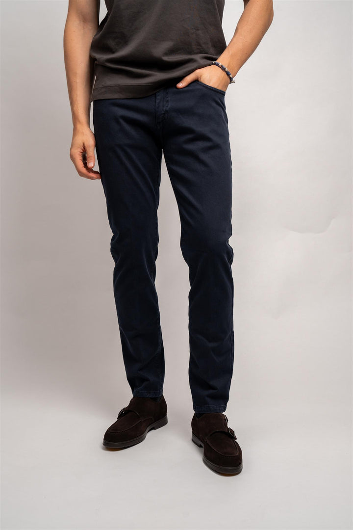 Pantalone 5pkt - navy