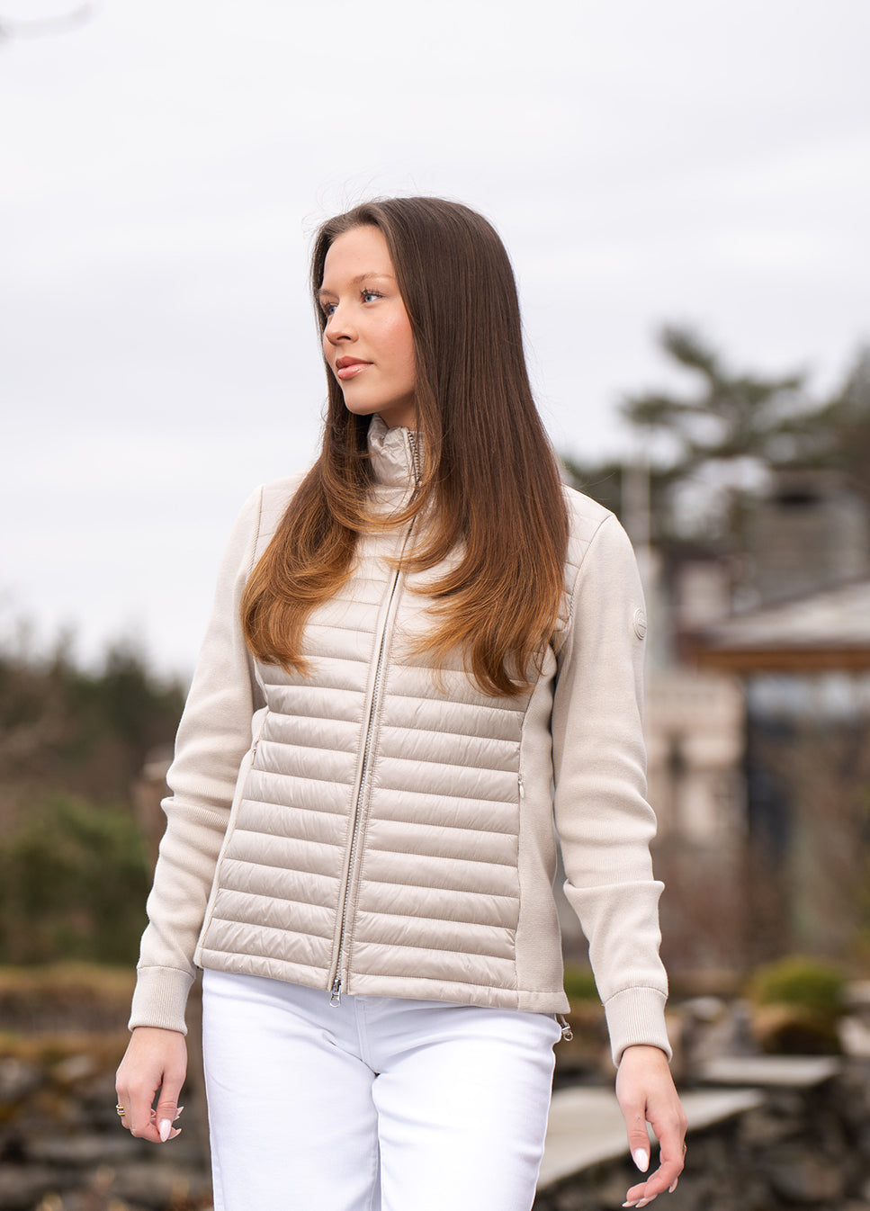 Hybrid nylon jacket Canapa