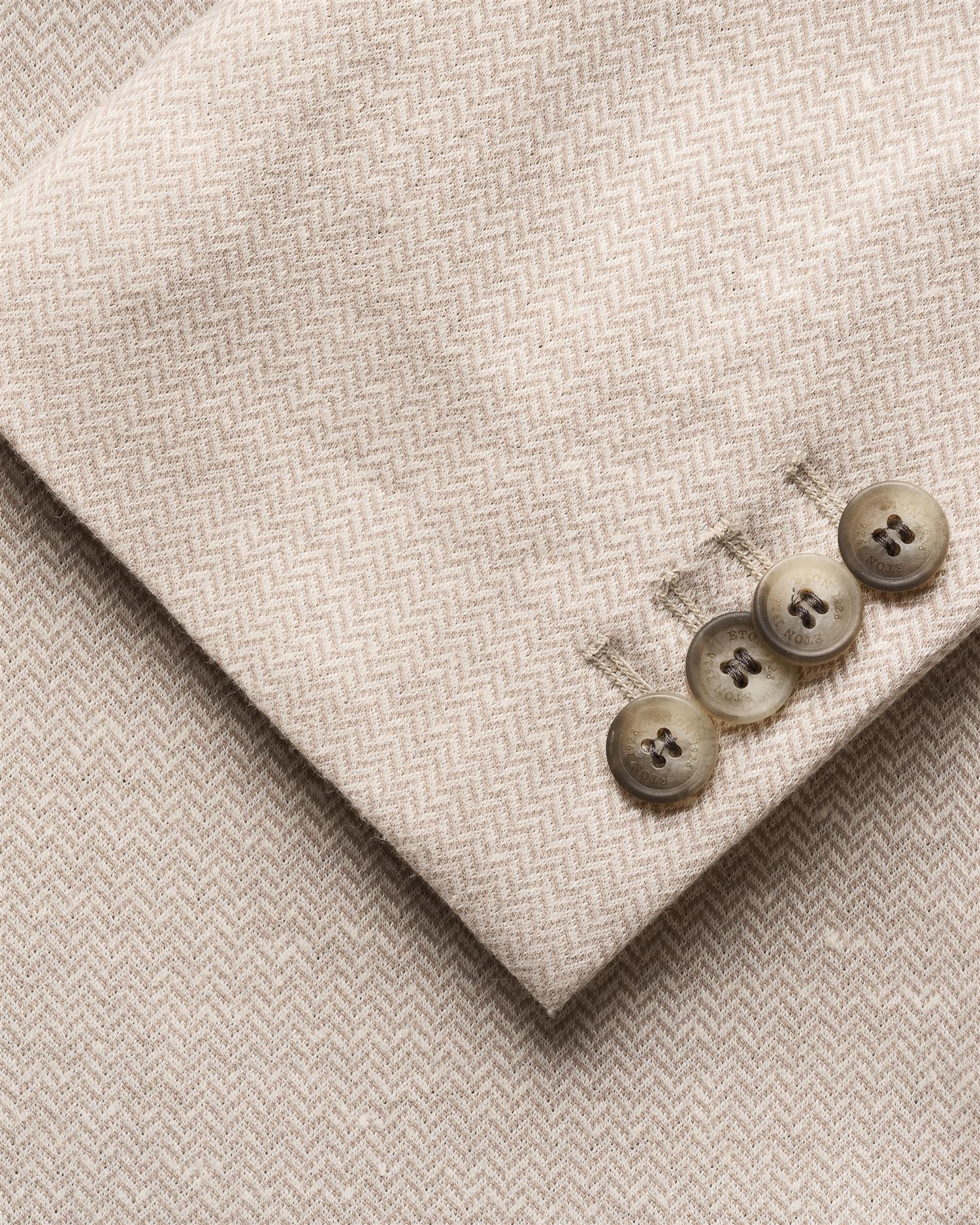 Blazer Herringbone Linen Hersey - Beige