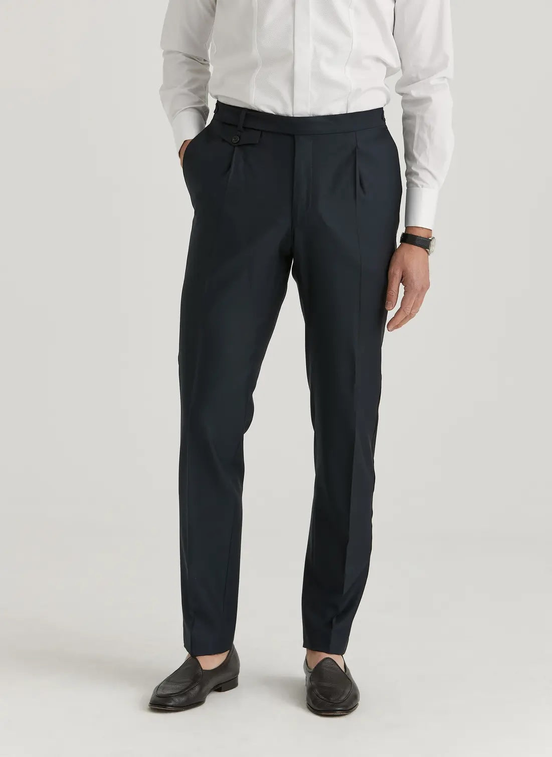 Jason Tuxedo Trouser - Navy
