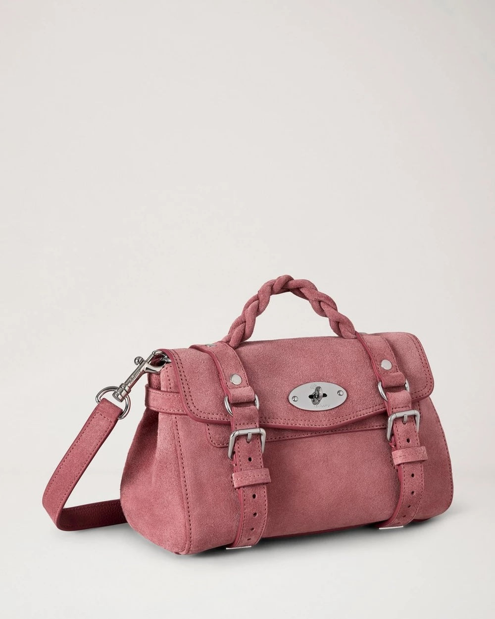 Mini Alexa Suede Pink Scrumpy