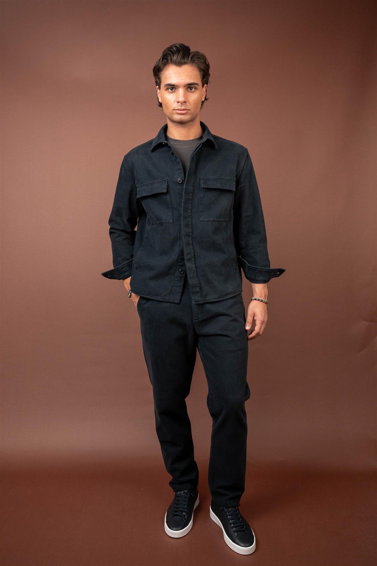 Zeno Overshirt - Navy