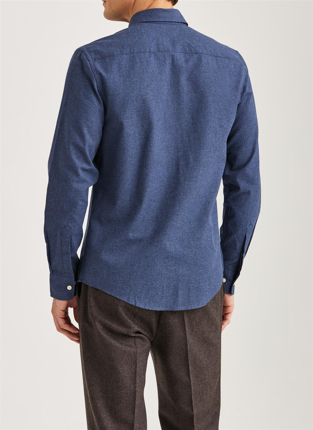 Watts Flannel Shirt - Navy