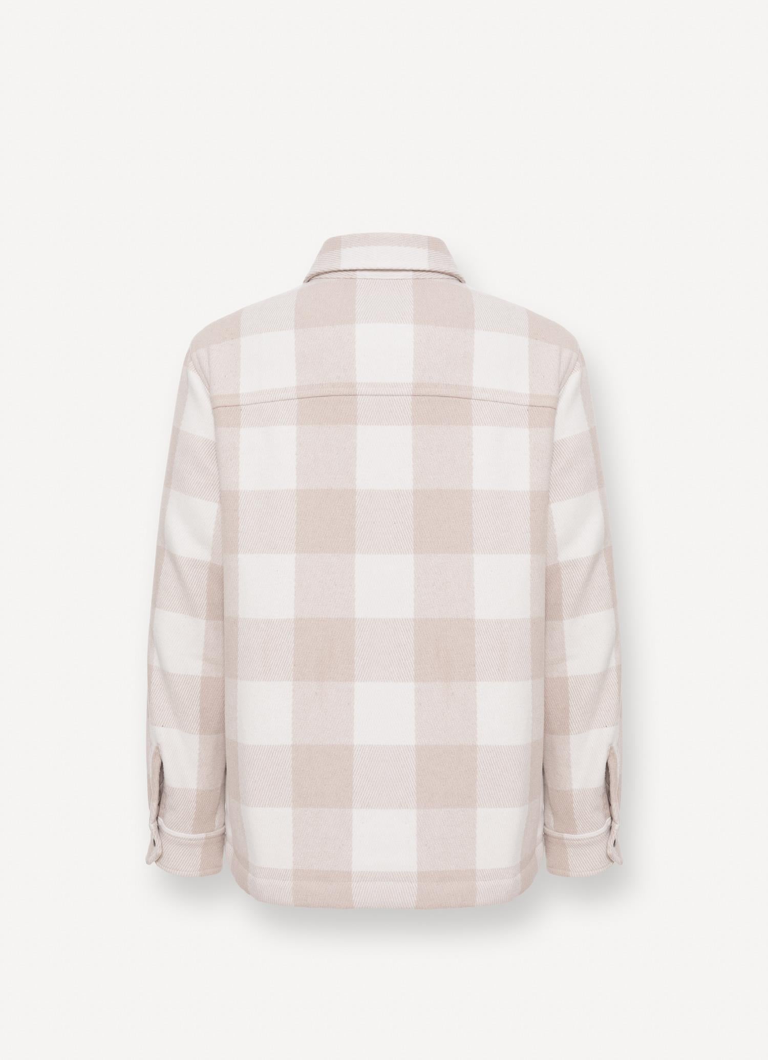 Padded Overshirt - Beige