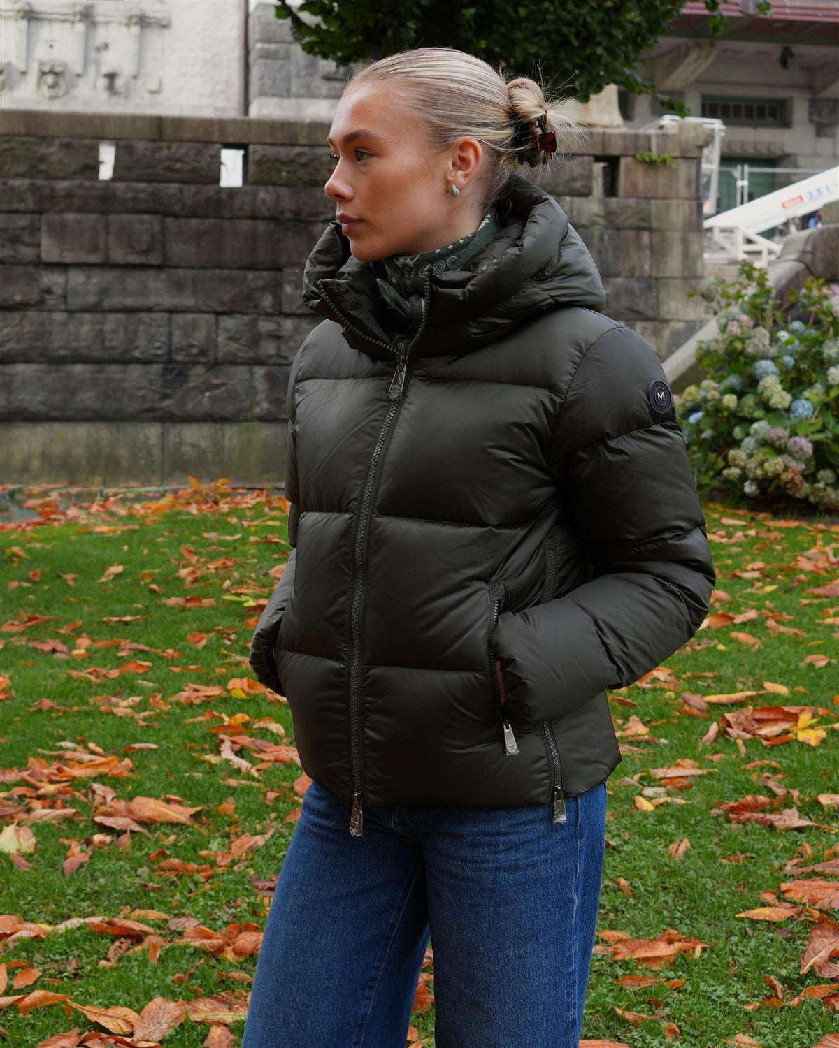 Val Cenis Short Jacket – Dark Green