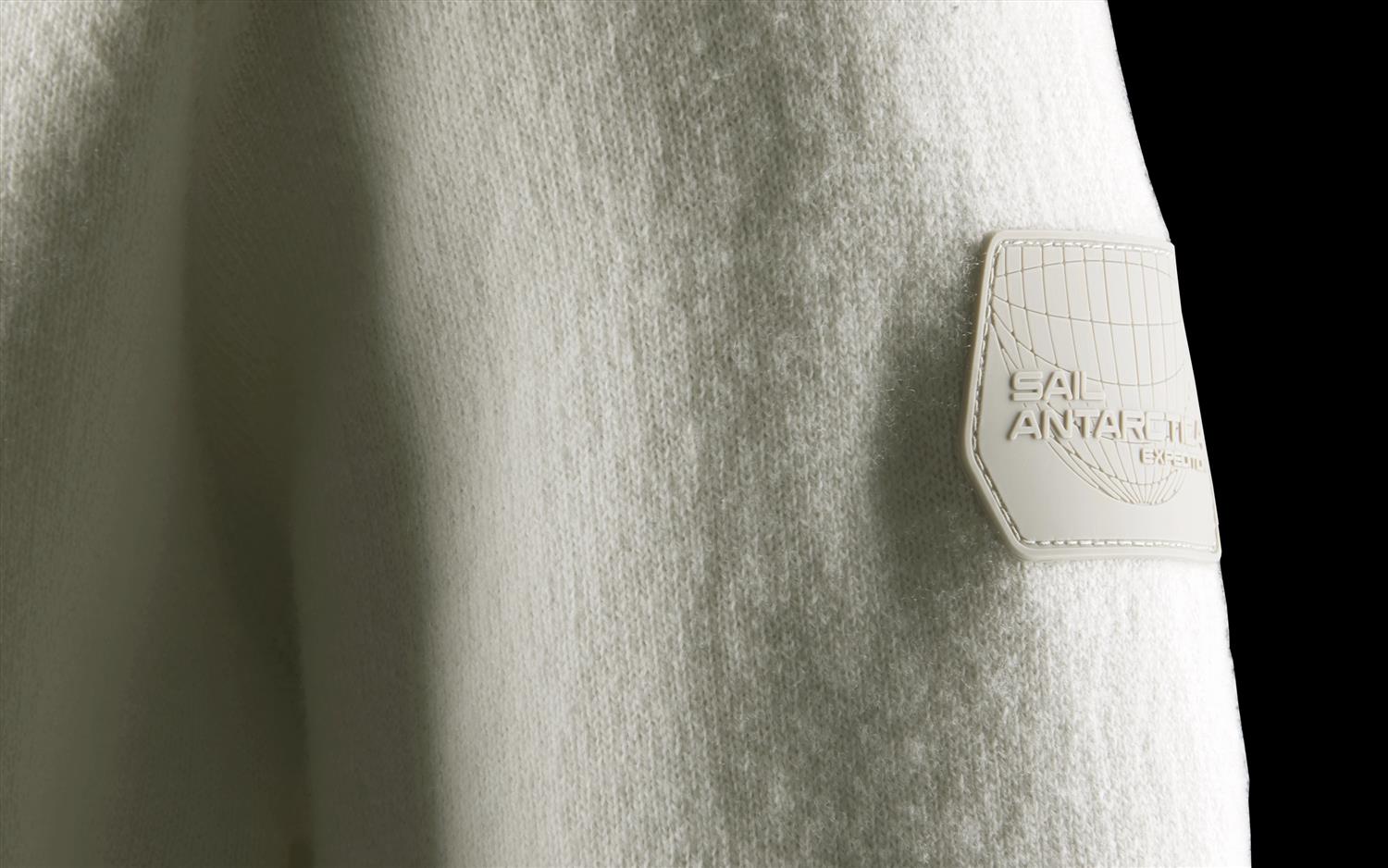 Spine Knitted Crewneck - Off White