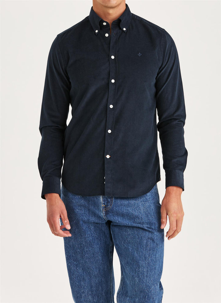 Douglas Cord Shirt - Blue