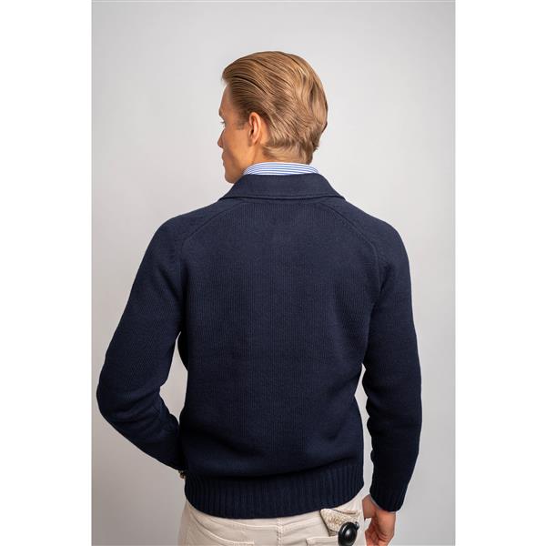 Cardigan Buttons - Navy