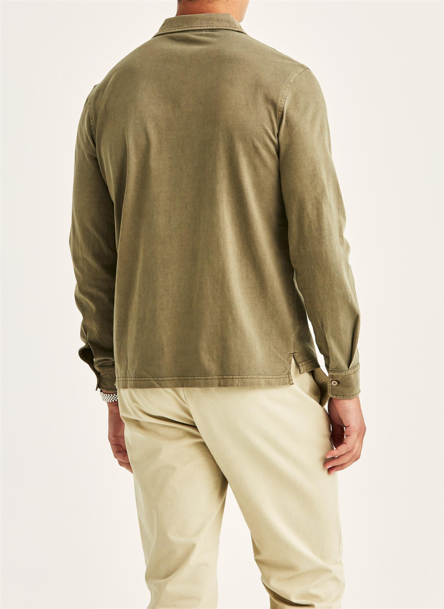 Harland LS Polo - Olive