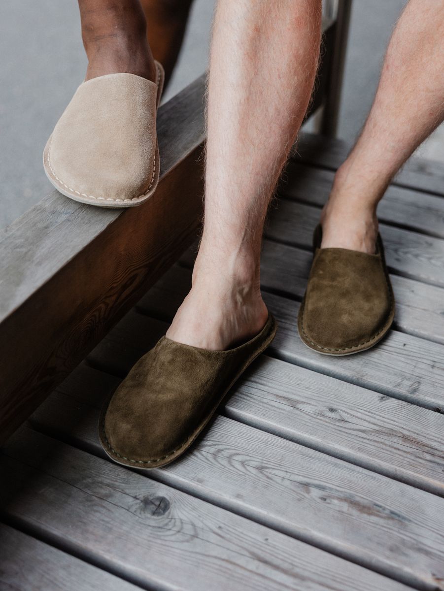 Roma Bio Suede Bosco Khaki