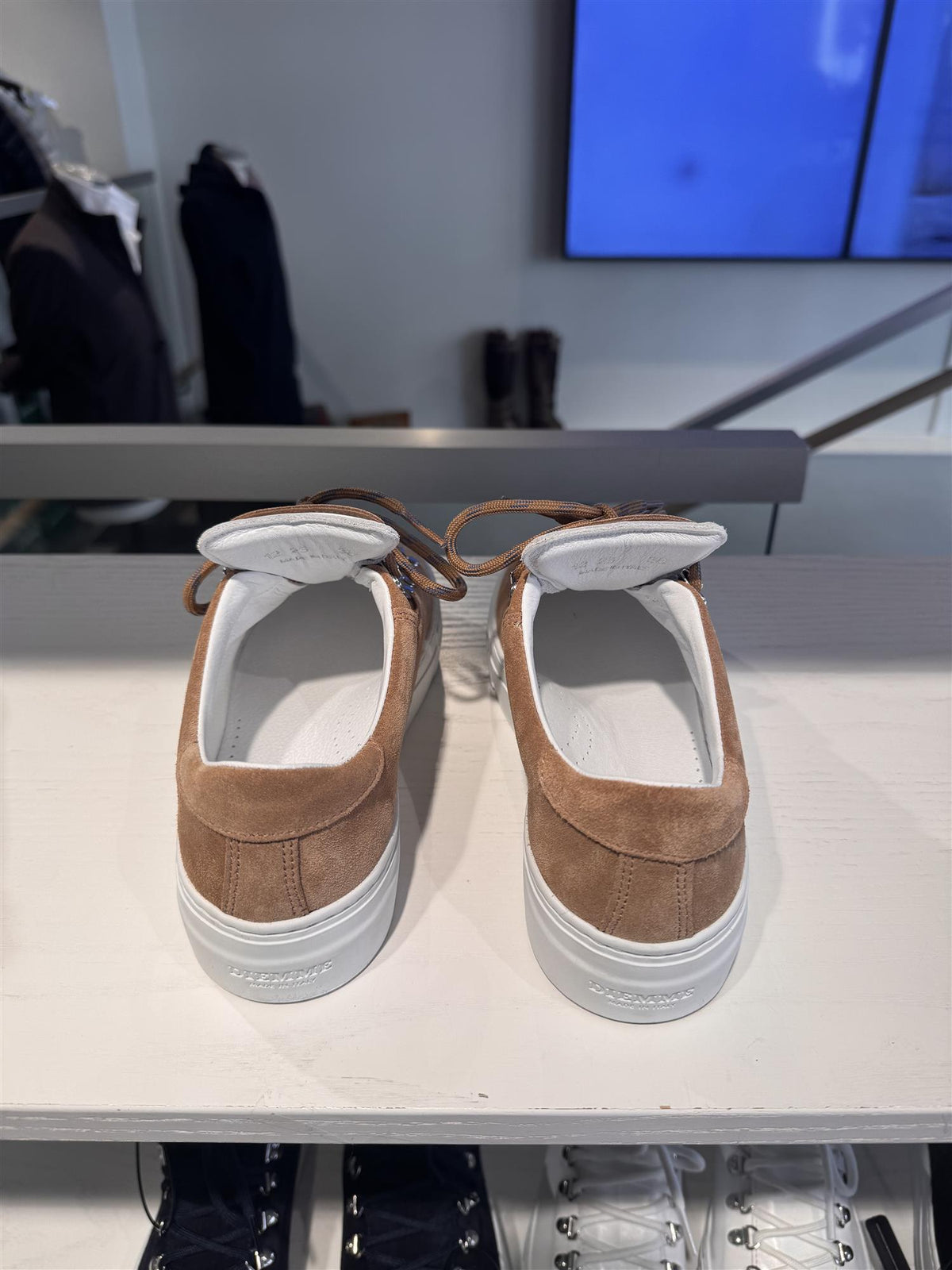 W Marostica Low Platform Honey Suede