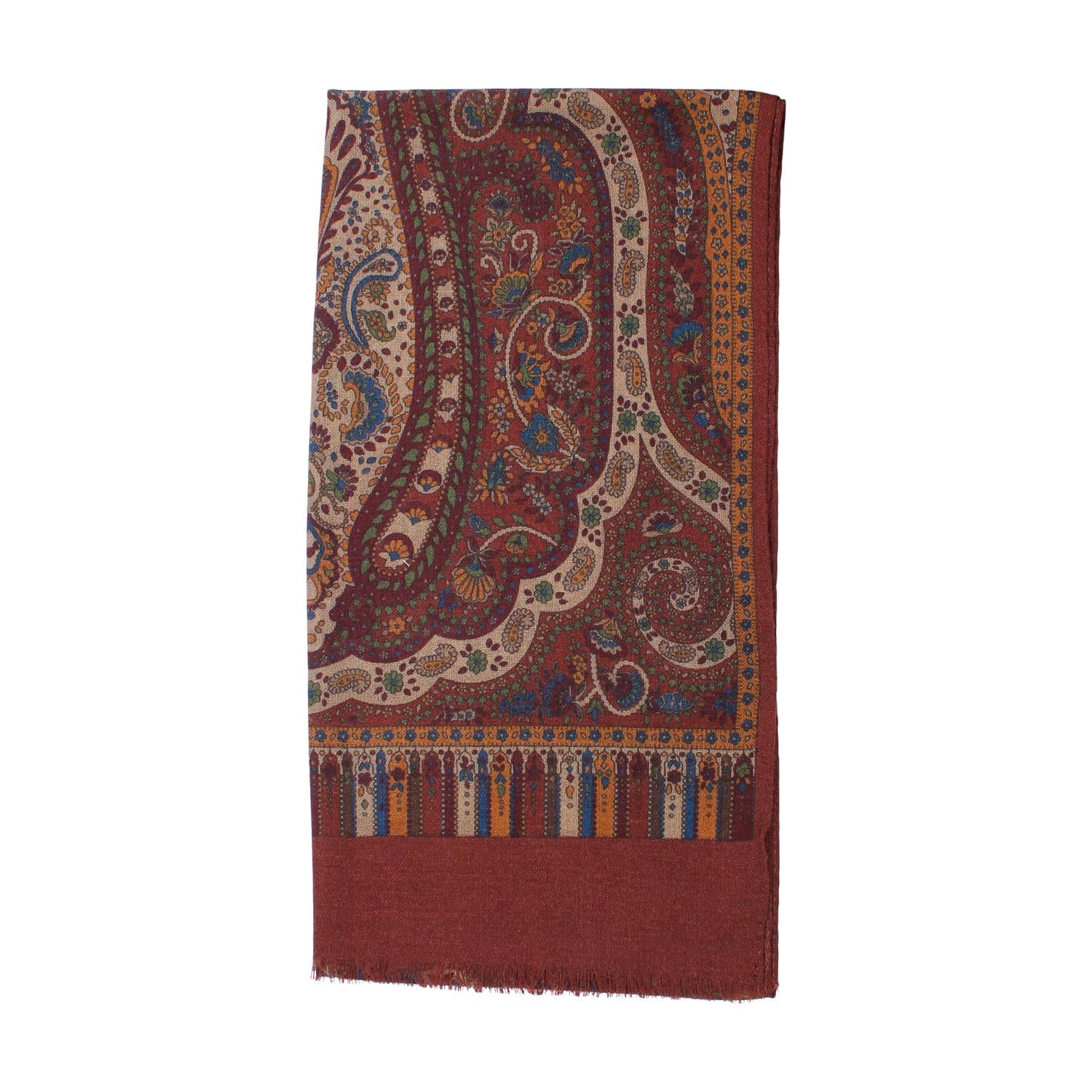 Single Scarf - Bordeaux