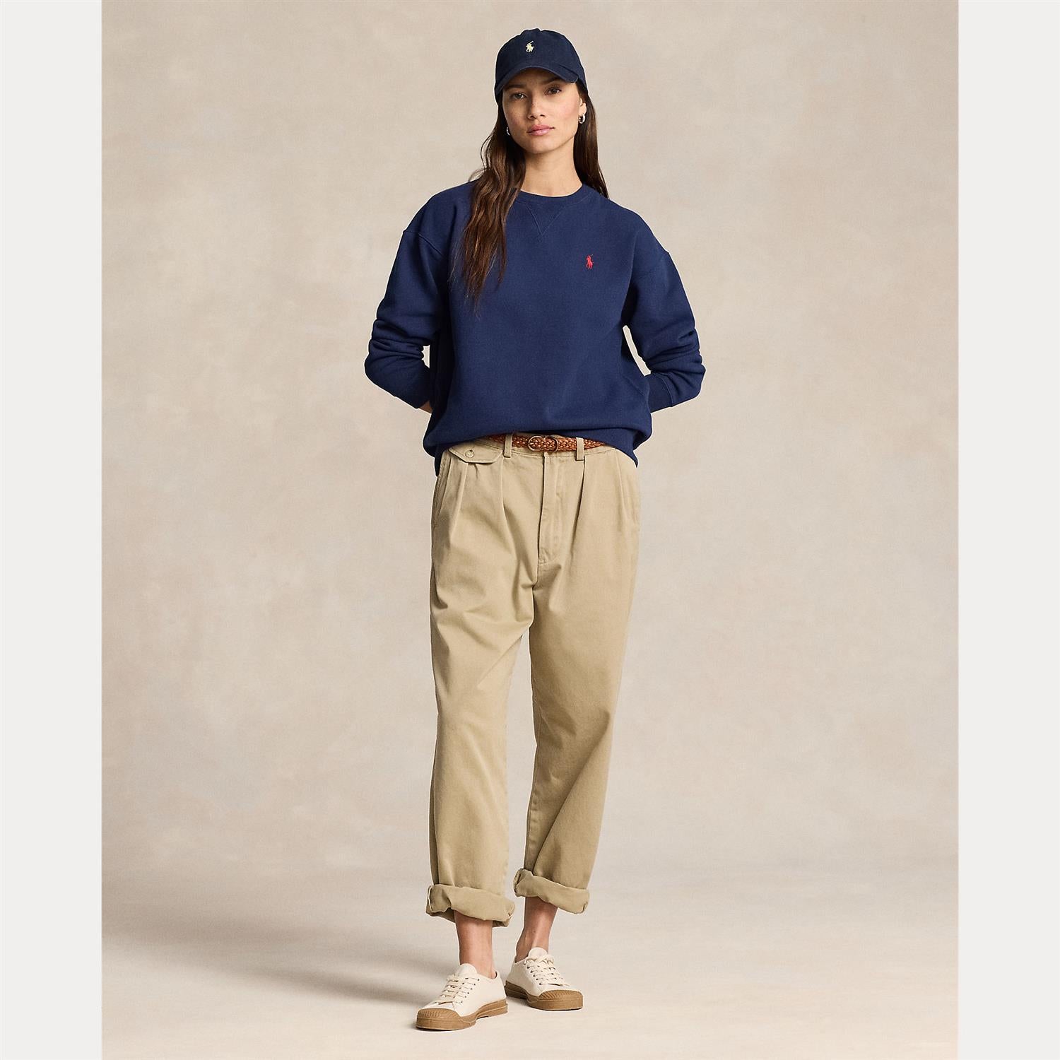 Polo Long Sleeve Sweatshirt Navy