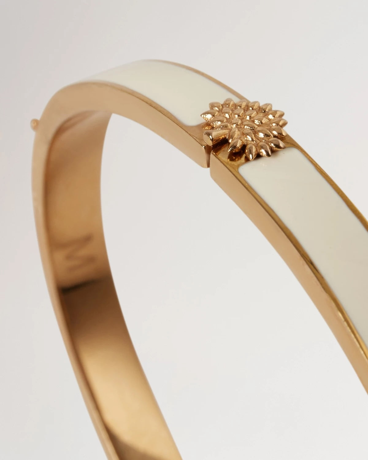 Tree Enamel Bracelet Eggshell Mixed Material