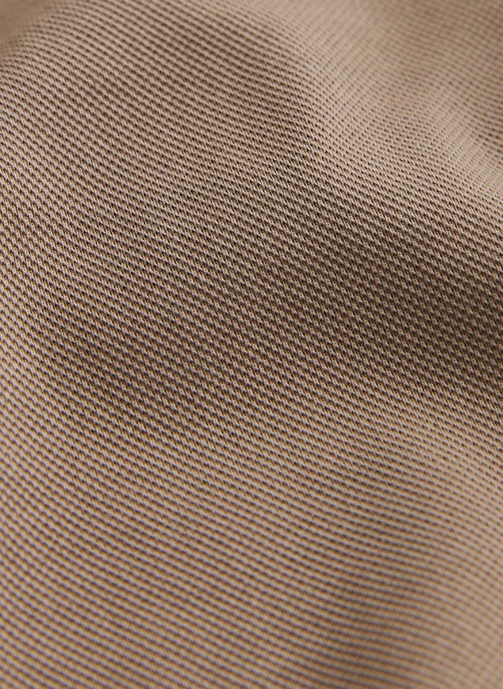 Eddie Pique Shirt Khaki