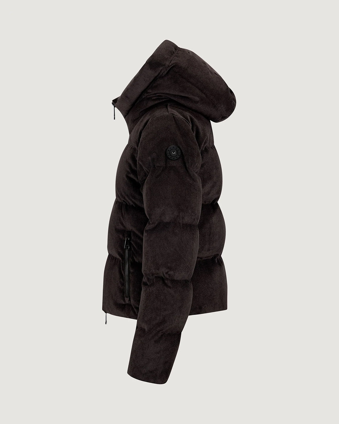 Val Cenis Short Cord Jacket – Dark Brown