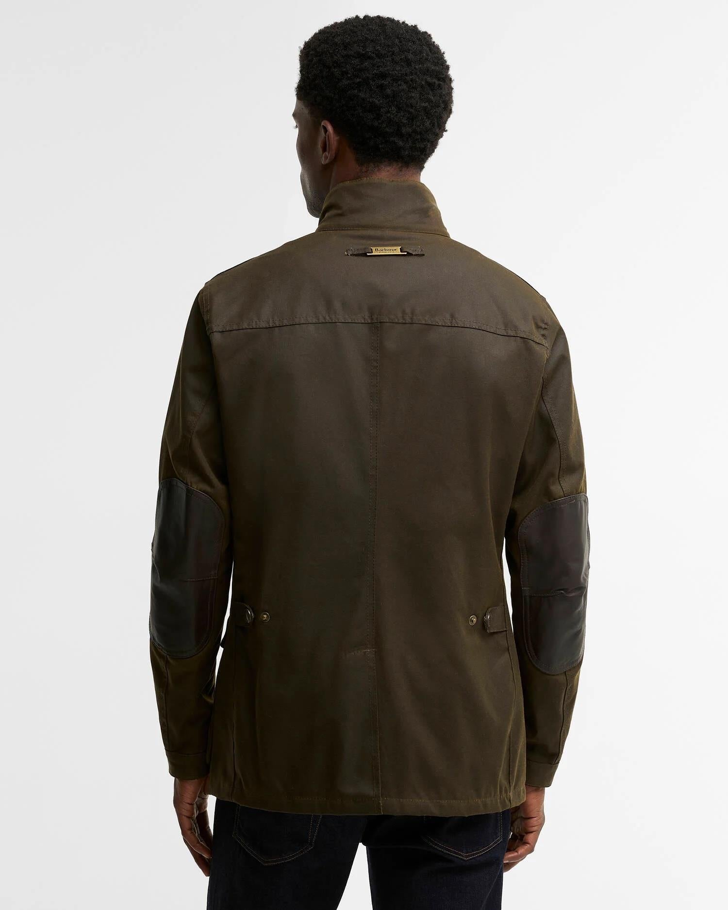 Ogston Wax Jacket - Olive