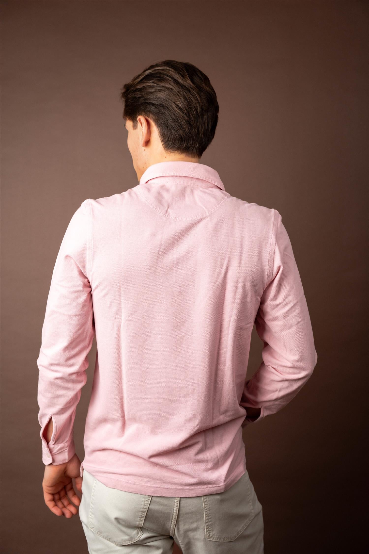 Pique Long Sleeve - Rosa