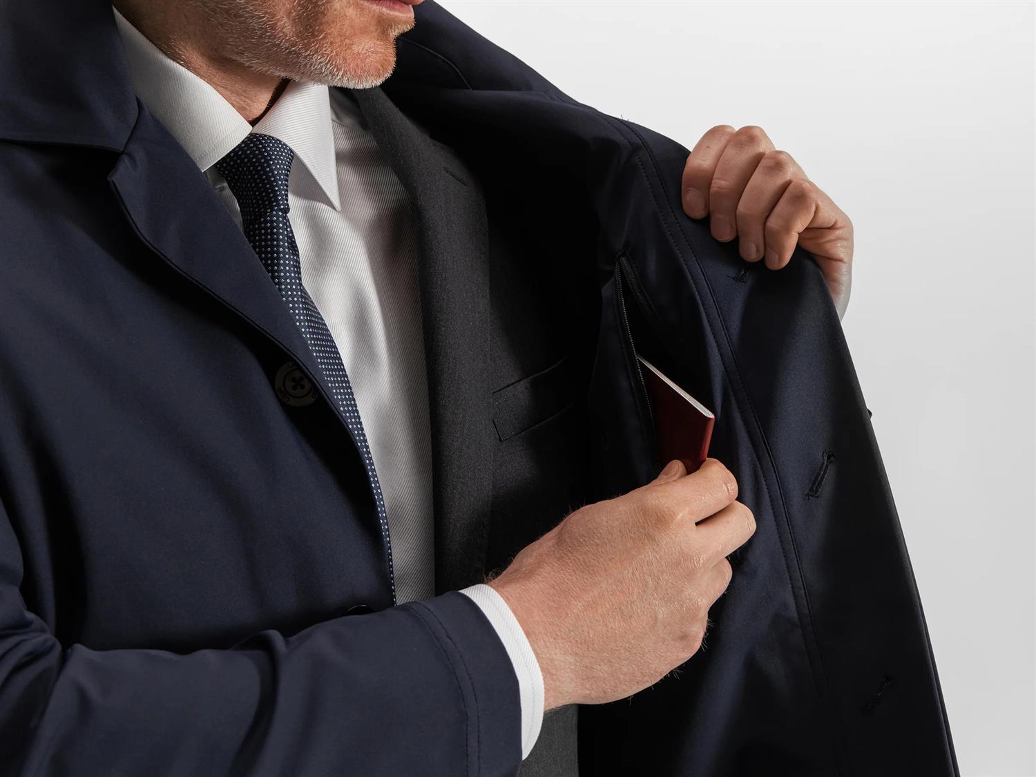 Maestro Coat - Navy