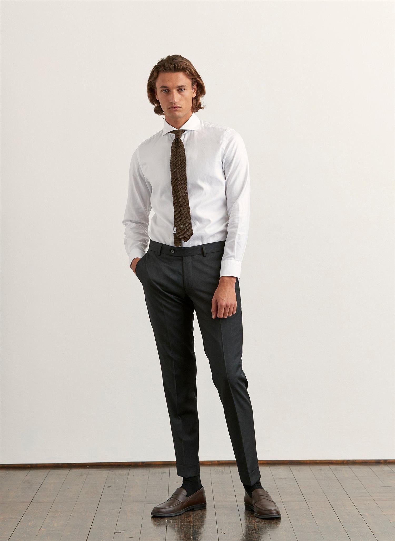 Prestige Suit Trouser Grå