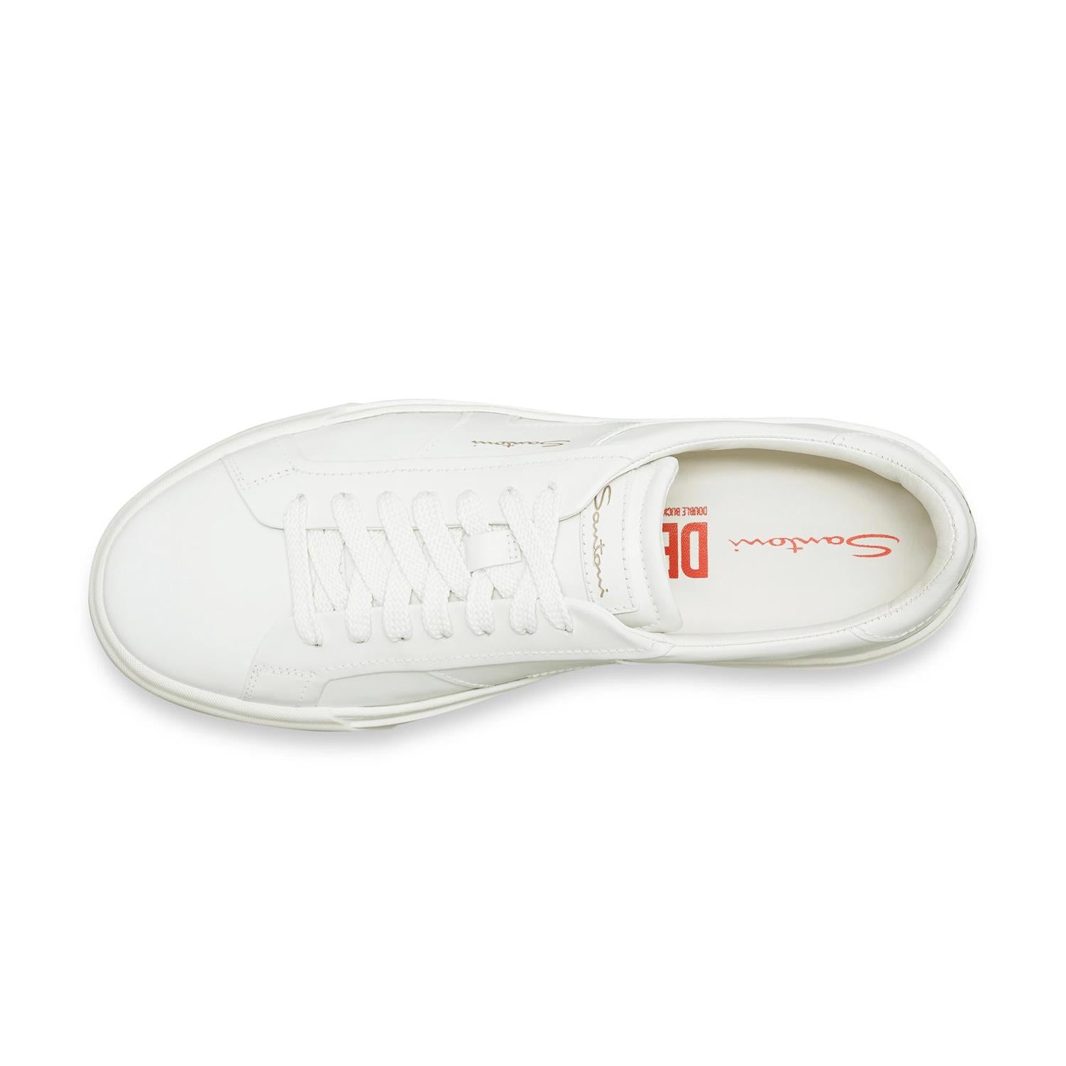 Double Buckle Sneaker - Hvit