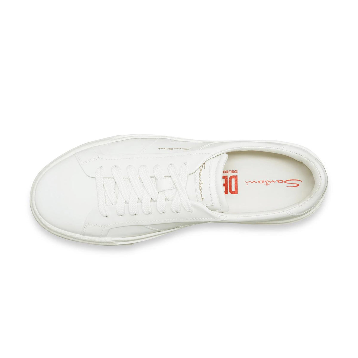 Double Buckle Sneaker - Hvit