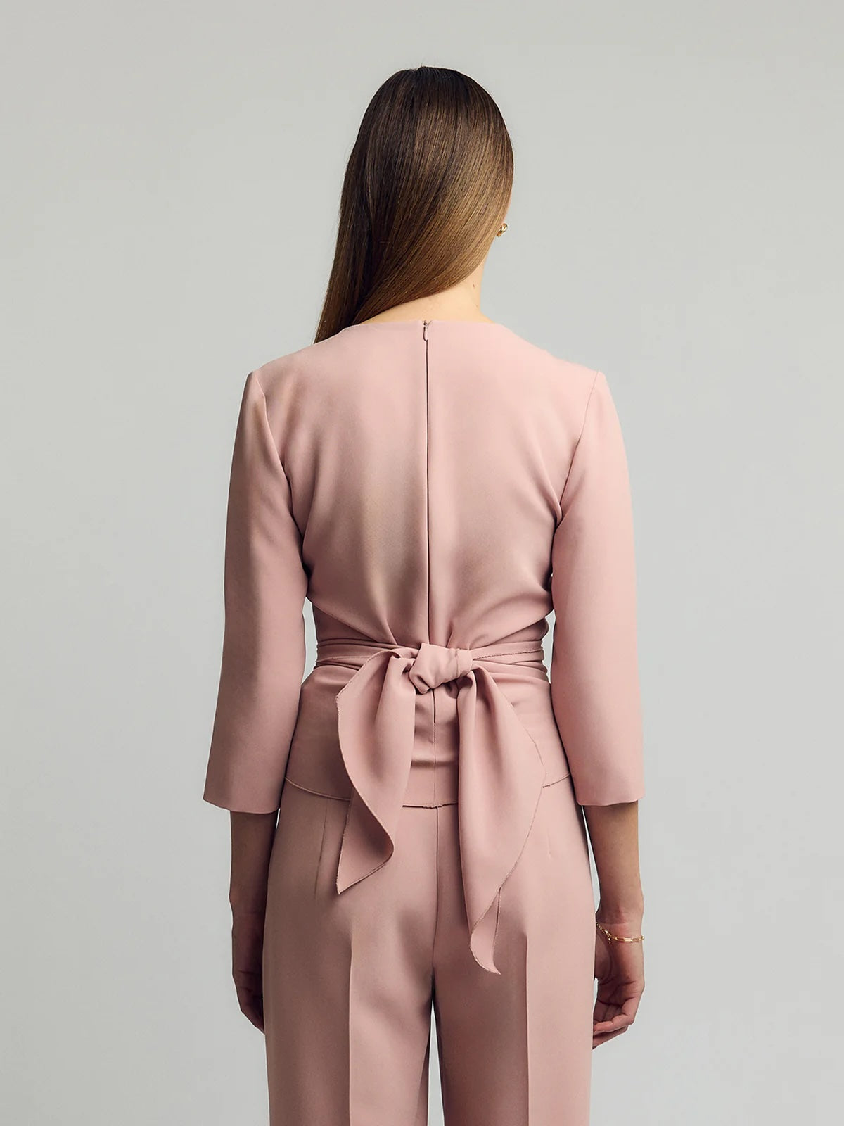 Kiana blouse Hazy Pink