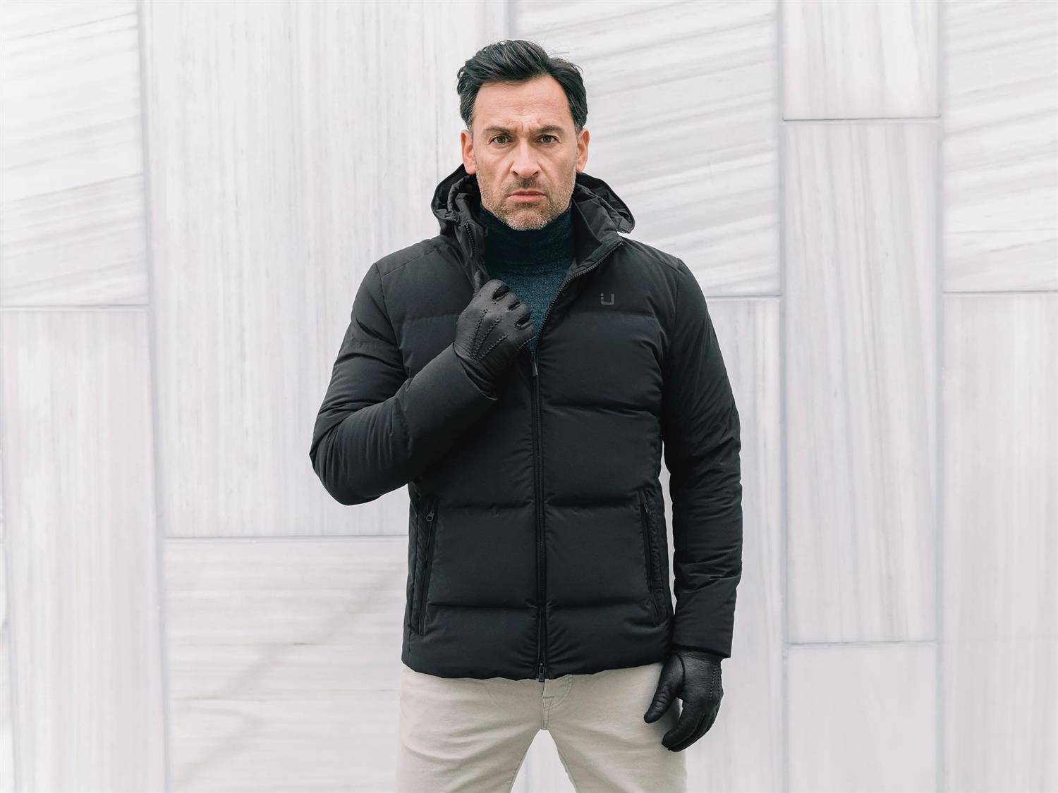 Bolt Down Jacket - Black