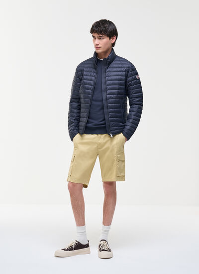 Quilted Jacket - Navy
