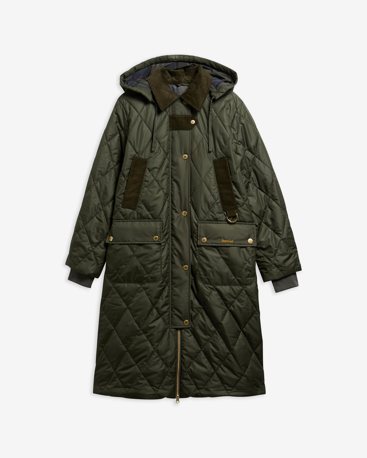 Barbour Rudson Quilted Jacket Olive
