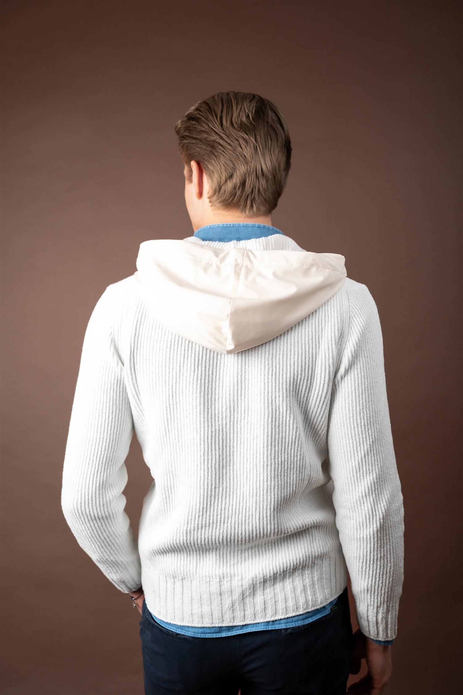 Jacket Hood - White