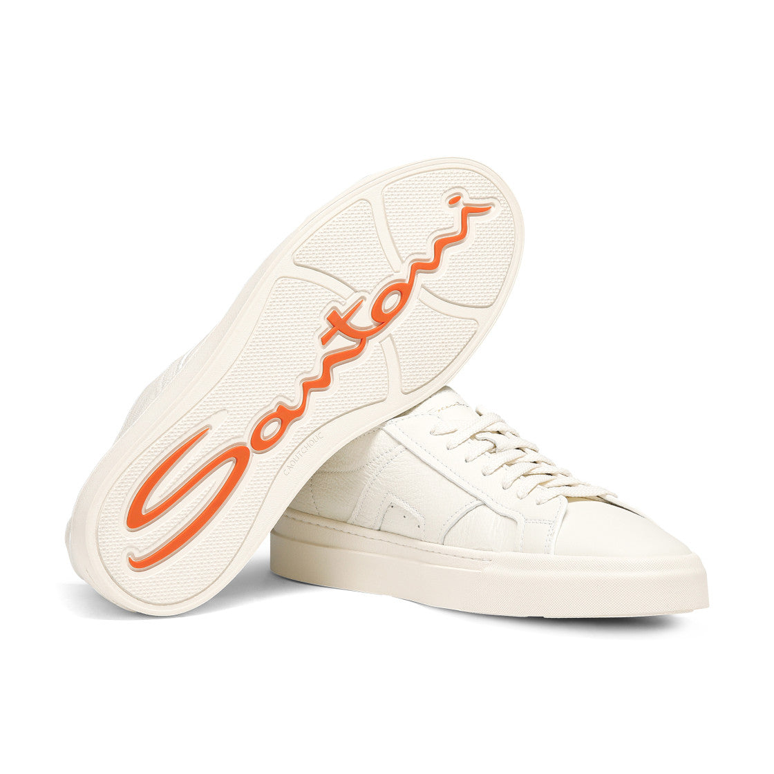 Double Buckle Sneaker - White