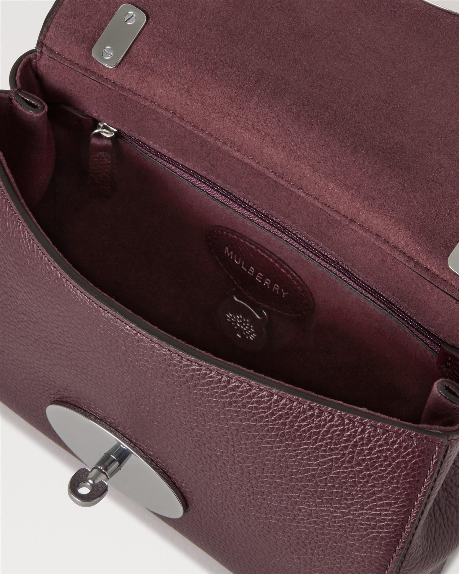 Lily Small Classic Grain Black Cherry