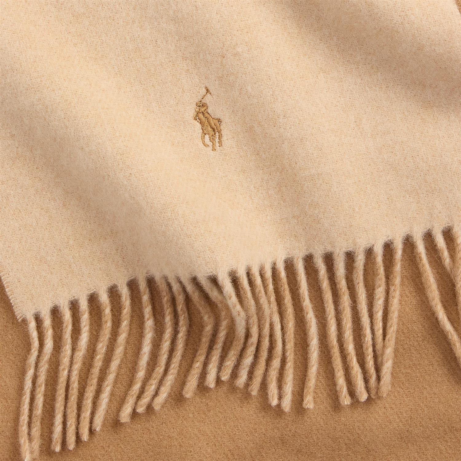 Double Wool Scarf Long