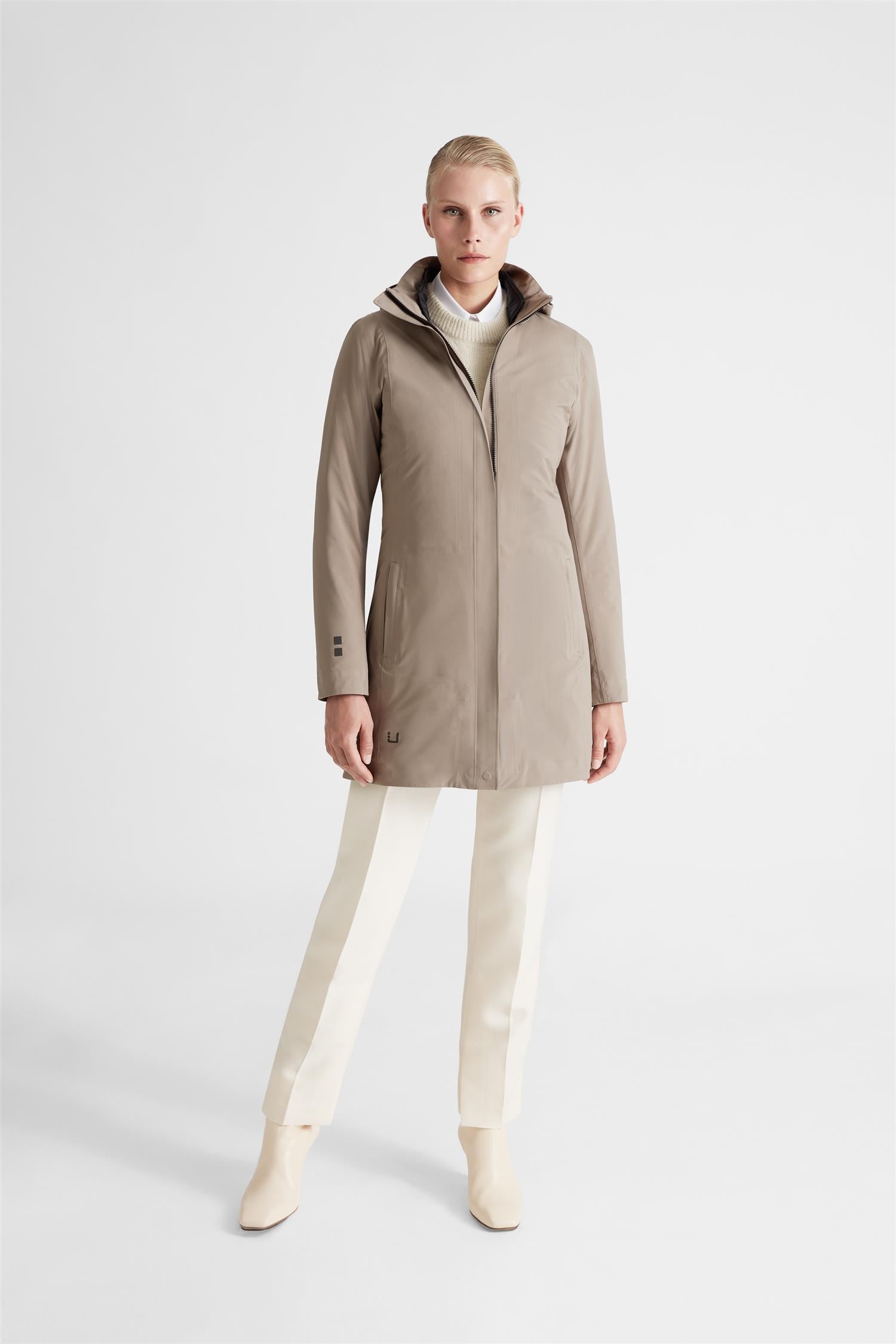 W Nova Coat Driftwood