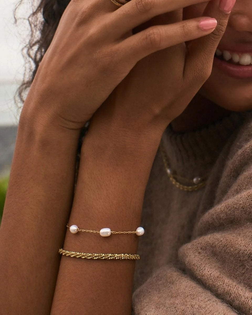 Tinsel Bracelet Gold