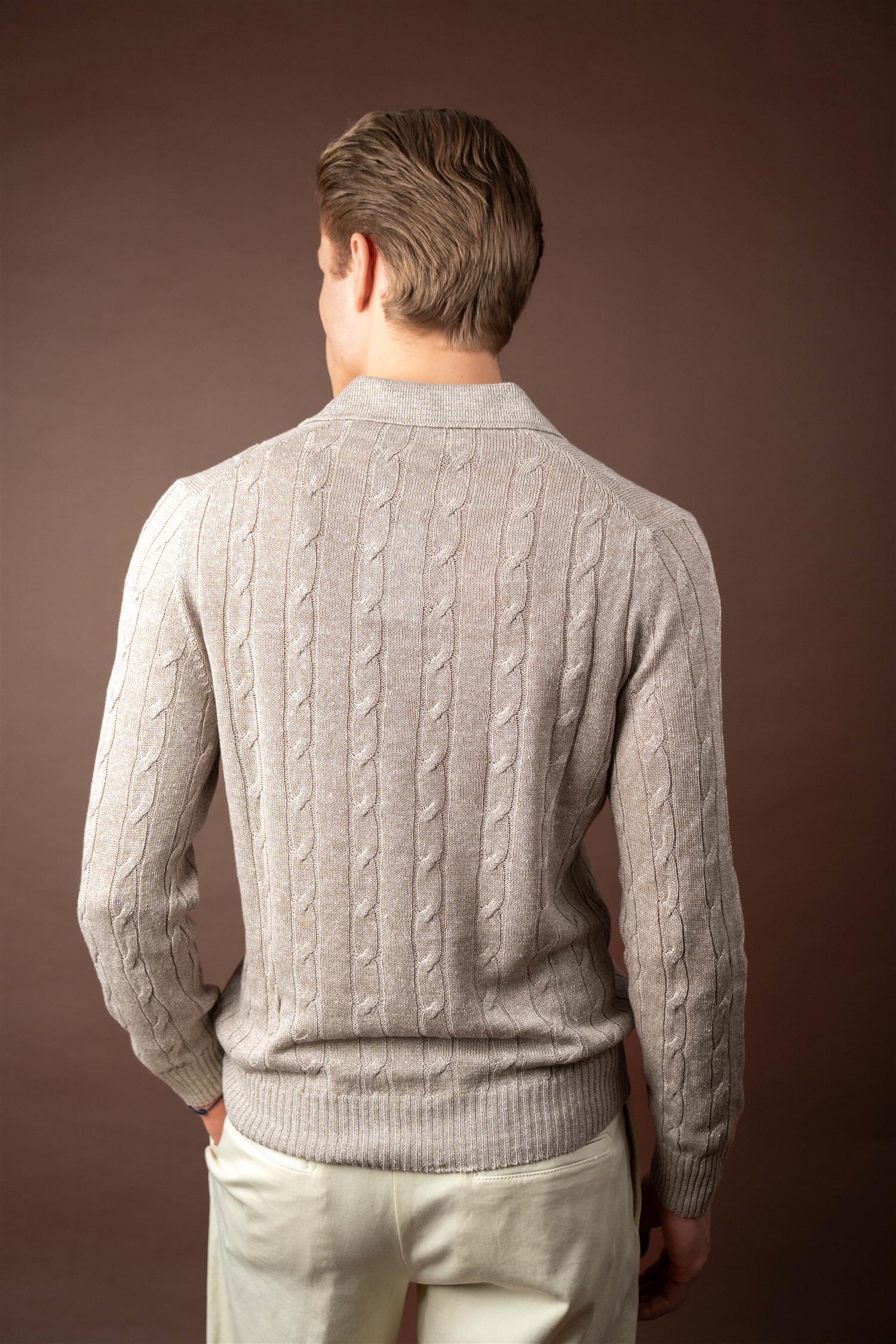 LS Polo Cabel Linen - Beige