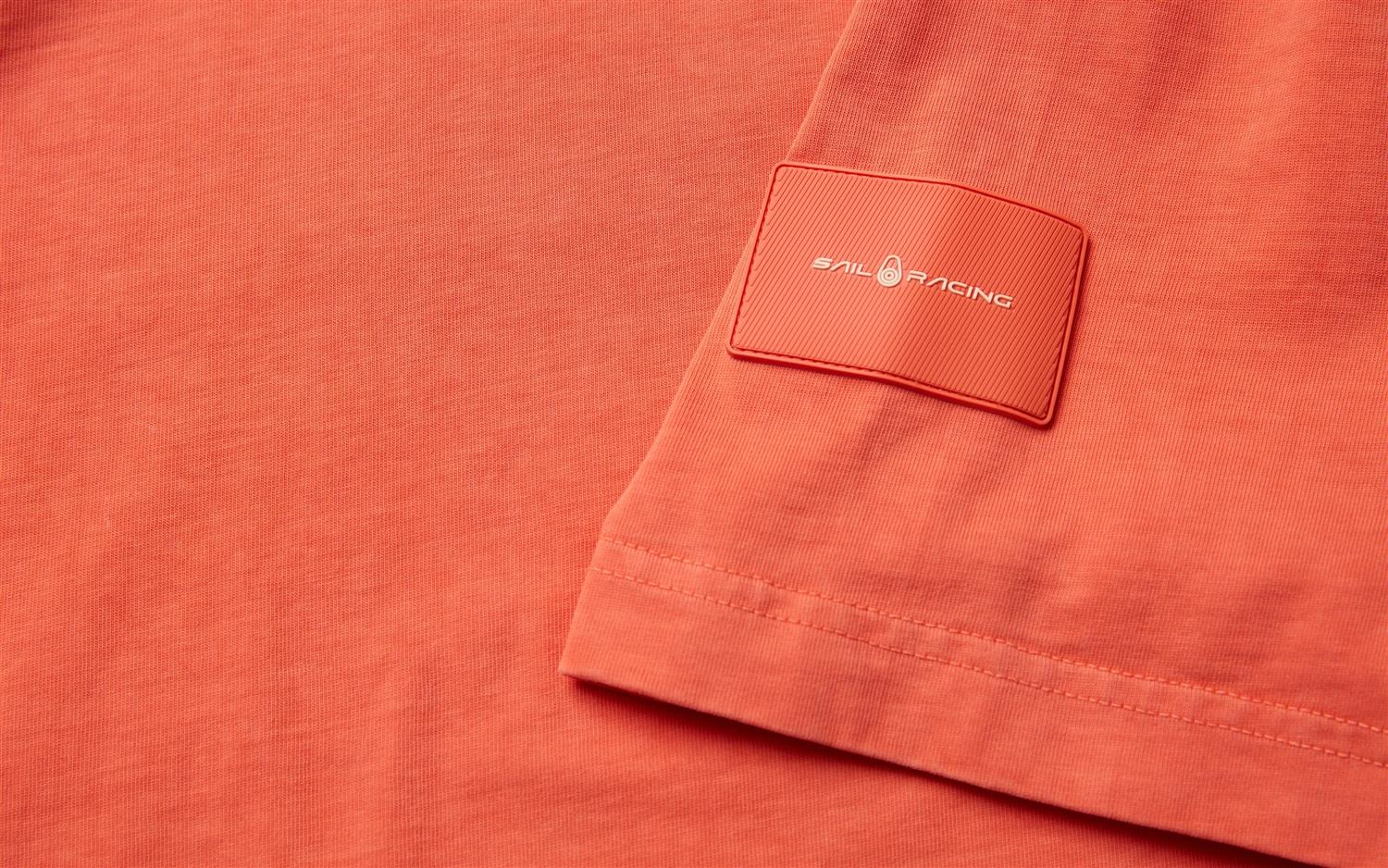 Wind Pigment Tee - Spice Orange