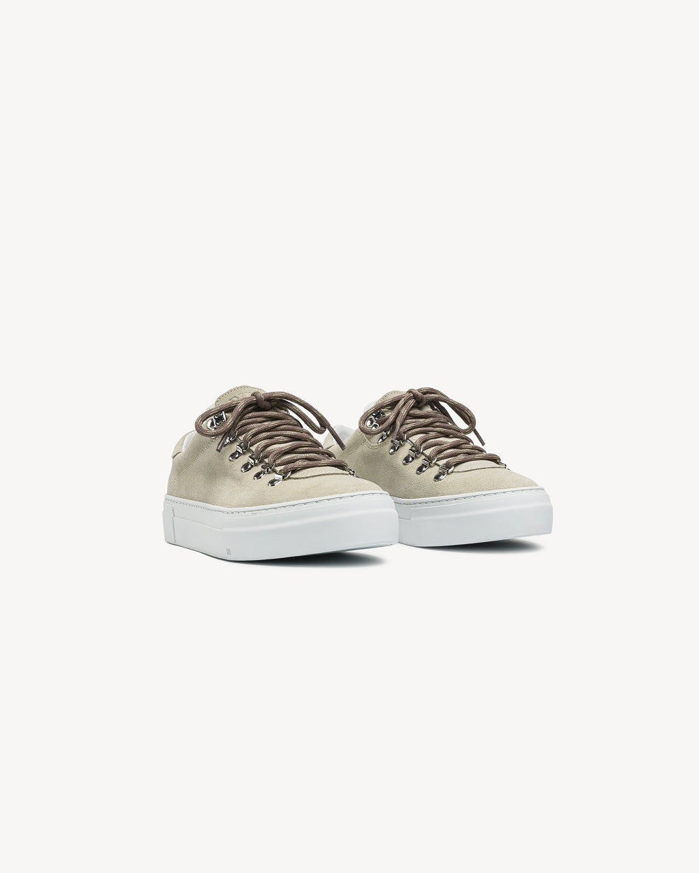 W Marostica Low Platform Papyrus Suede