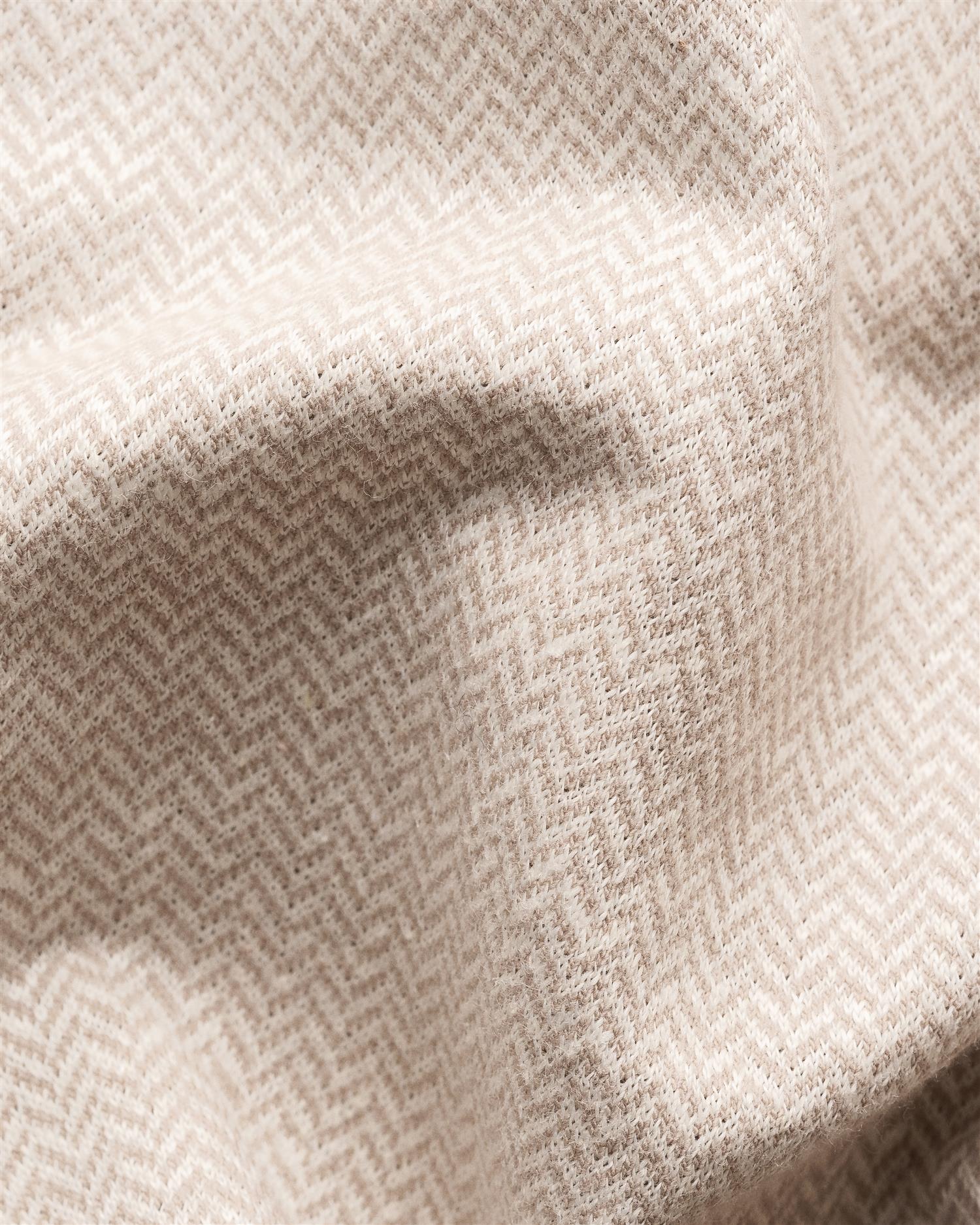 Blazer Herringbone Linen Hersey - Beige