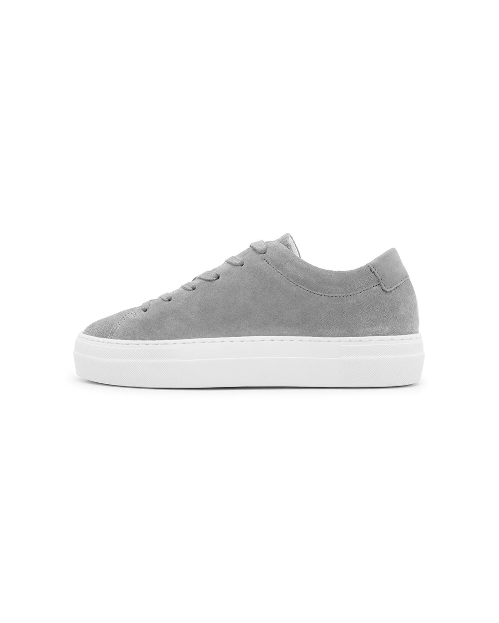 Ella - Light Grey Suede